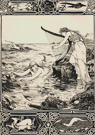 A Mermaid and a Harp