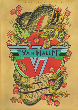 Van Halen Live at the Blossom Music Center