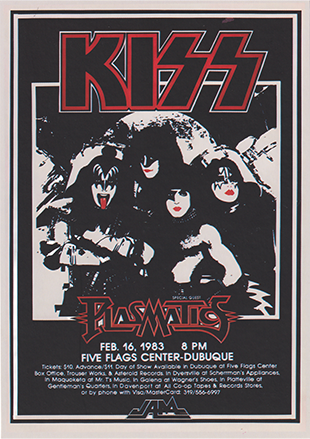 Kiss Liven at the Five Flags Center