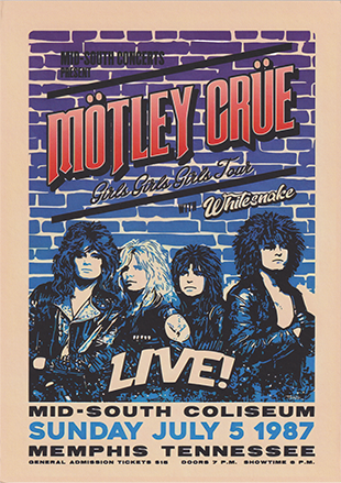 Motley Crue Live at the Mid-South Coliseum