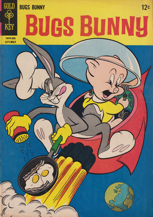 Bugs Bunny & Porky Pig Spaceship Cooking