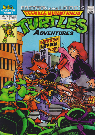 Teenage Mutant Ninja Turtles vs Ninjara
