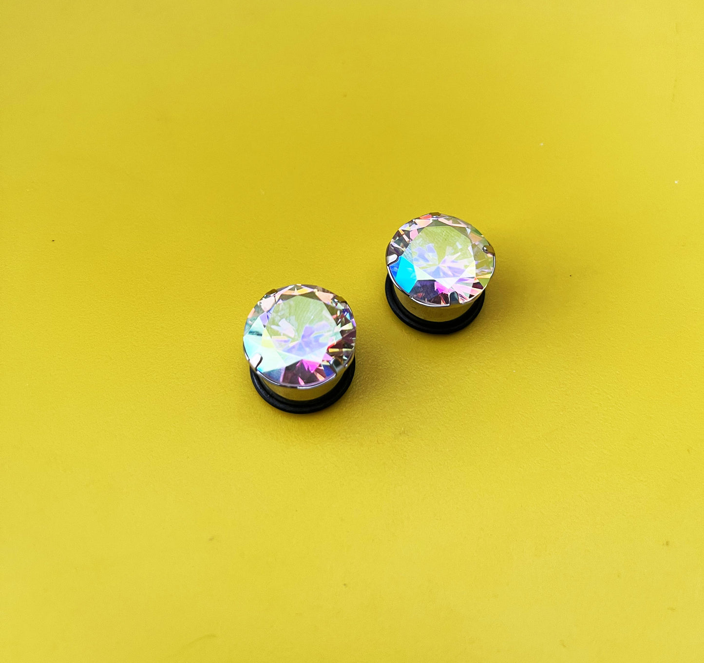 Holographic Gem Plugs (14mm)