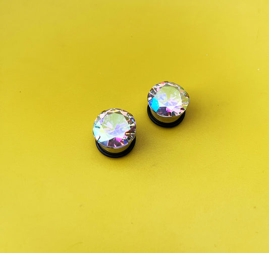 Holographic Gem Plugs (14mm)